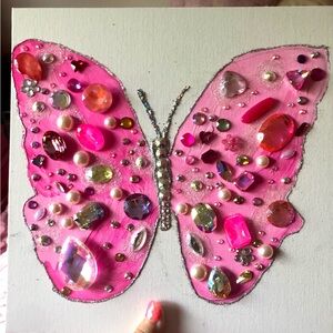 Gem 💎 Pink Butterfly 🦋 #1